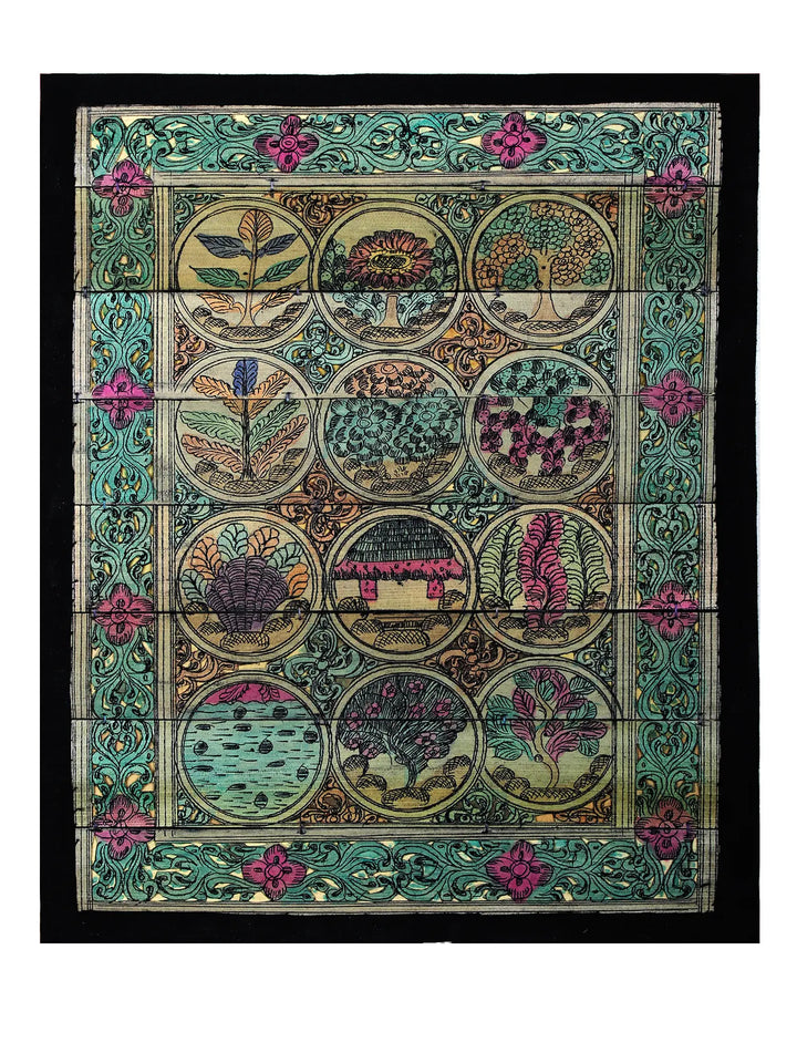 Tree Series 88 Pattachitra Painting on Cloth · view 1