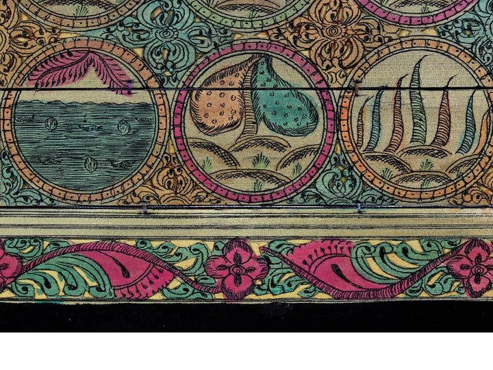 Tree Series 90 Pattachitra Painting on Cloth · view 4