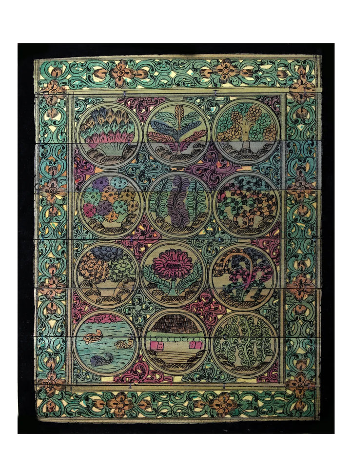 Tree Series 95 Pattachitra Painting on Cloth · view 1