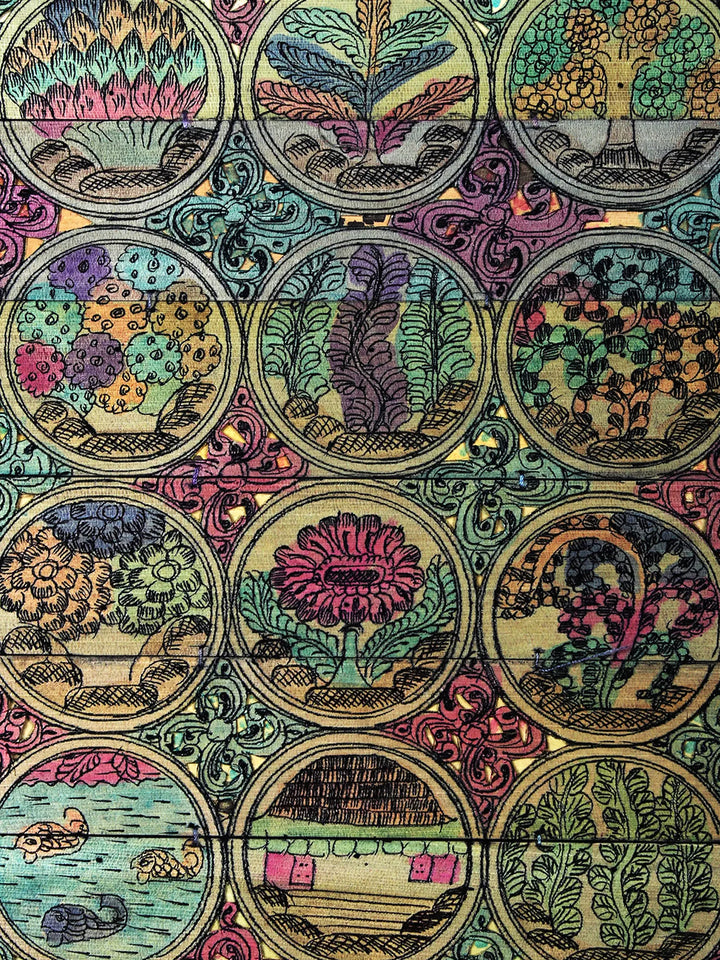 Tree Series 95 Pattachitra Painting on Cloth · view 2