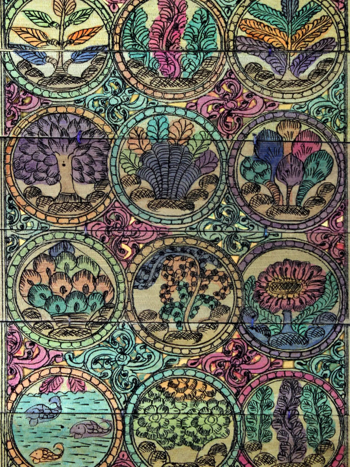 Tree Series 99 Pattachitra Painting on Cloth · view 2