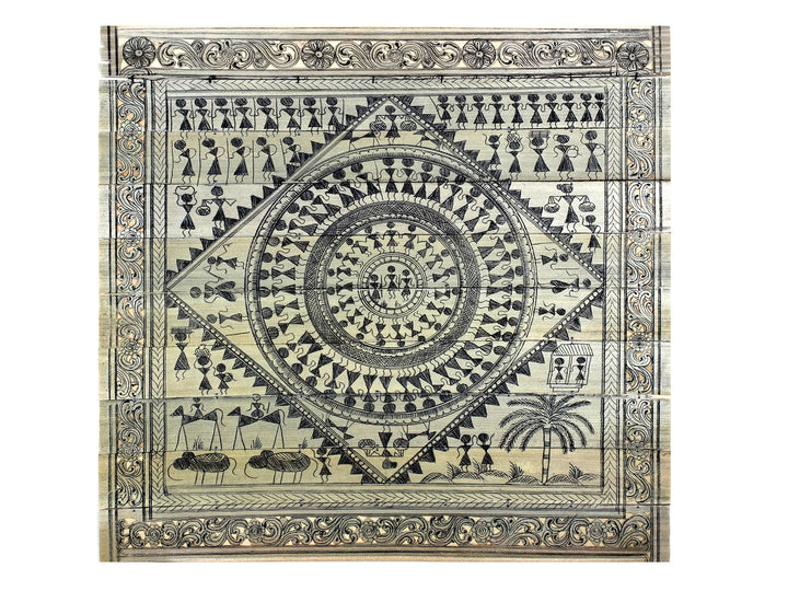 Saura Pattachitra Painting on Palm Leaf · view 1