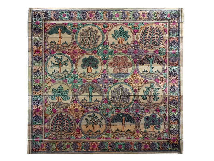 Tree Series 100 Pattachitra Painting on Cloth · view 1