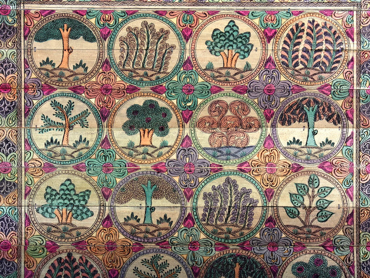 Tree Series 100 Pattachitra Painting on Cloth · view 2