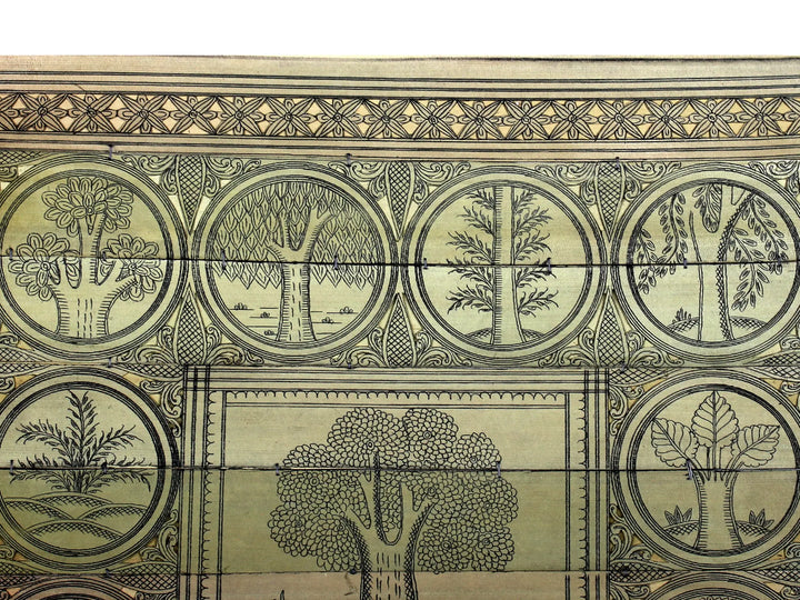 Tree Series 103 Pattachitra Painting on Cloth · view 3