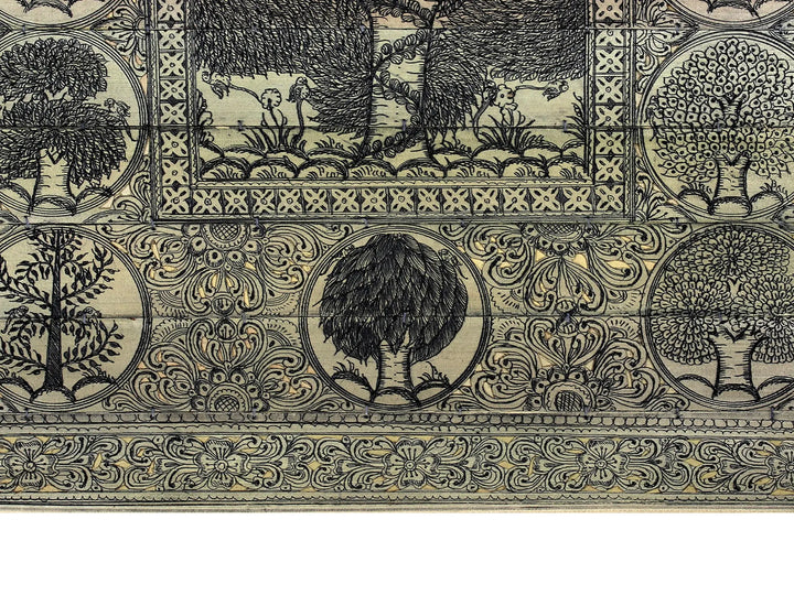 Tree Series 105 Pattachitra Painting on Cloth · view 4