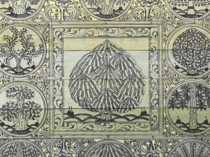 Tree Series 109 Pattachitra Painting on Cloth · view 2