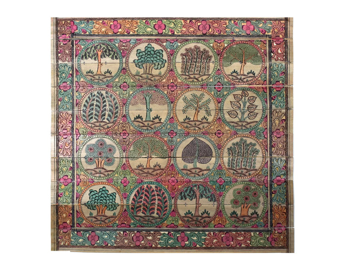 Tree Series 110 Pattachitra Painting on Cloth · view 1