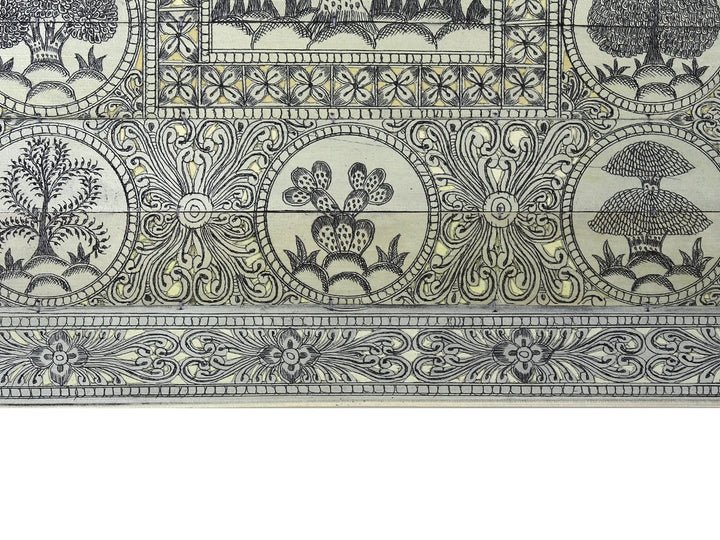 Tree Series 116 Pattachitra Painting on Cloth · view 4
