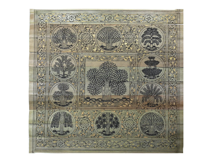 Tree Series 117 Pattachitra Painting on Cloth · view 1