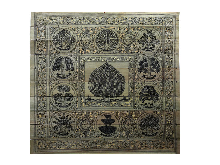Tree Series 123 Pattachitra Painting on Cloth · view 1