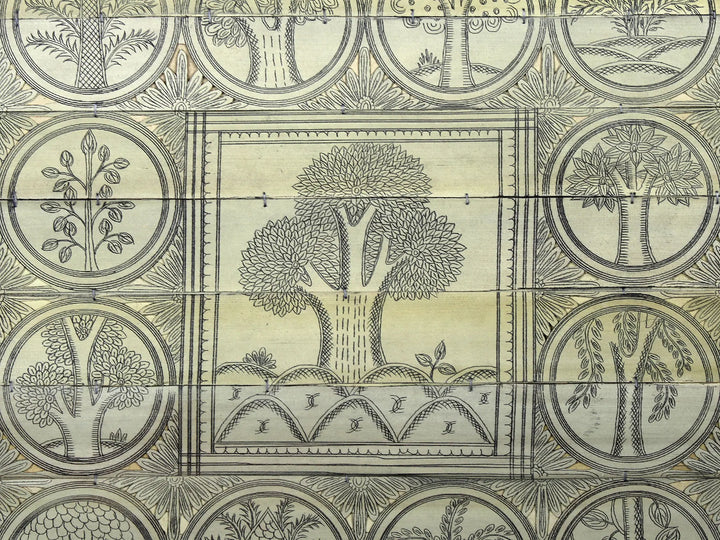 Tree Series 126 Pattachitra Painting on Cloth · view 4