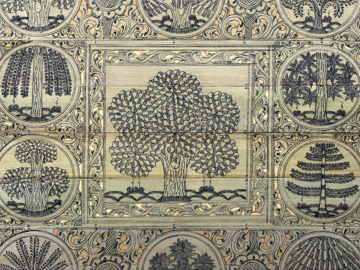 Tree Series 132 Pattachitra Painting on Cloth · view 2