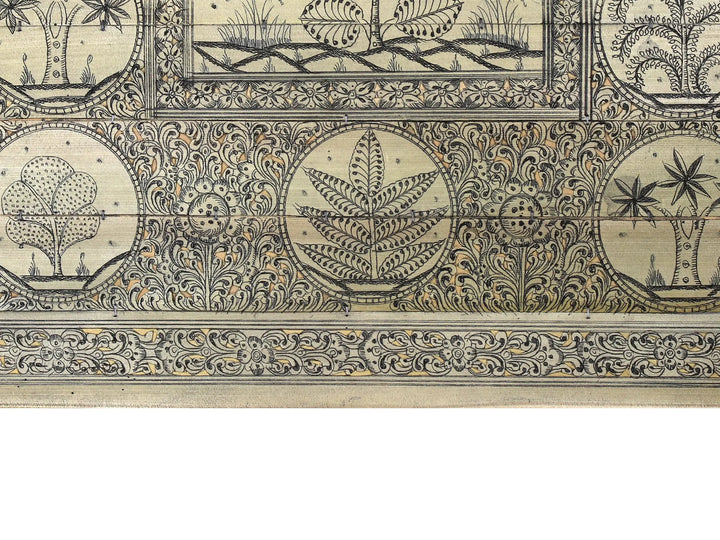 Tree Series 134 Pattachitra Painting on Cloth · view 4