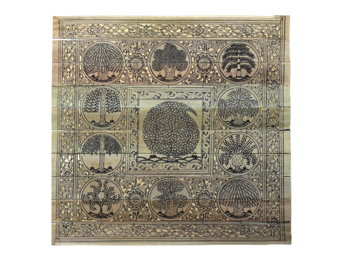 Tree Series 135 Pattachitra Painting on Cloth · view 1