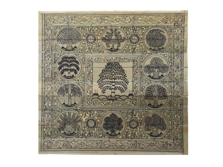 Tree Series 141 Pattachitra Painting on Cloth · view 1