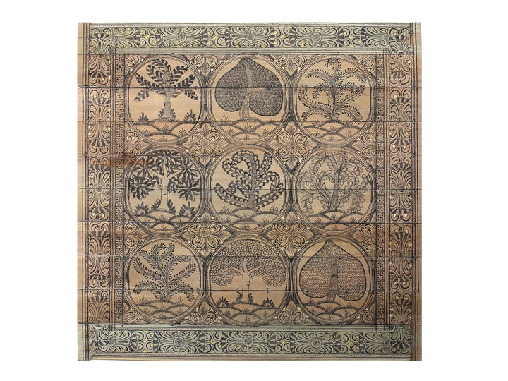 Tree Series 142 Pattachitra Painting on Cloth · view 1