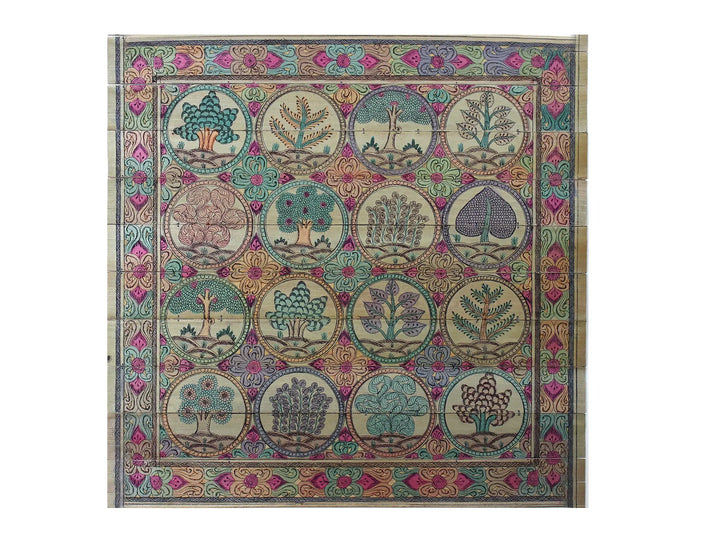Tree Series 144 Pattachitra Painting on Cloth · view 1
