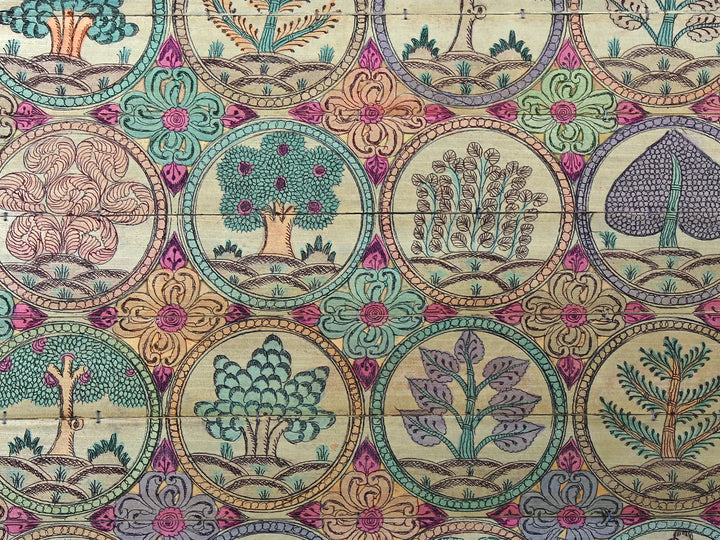 Tree Series 144 Pattachitra Painting on Cloth · view 2