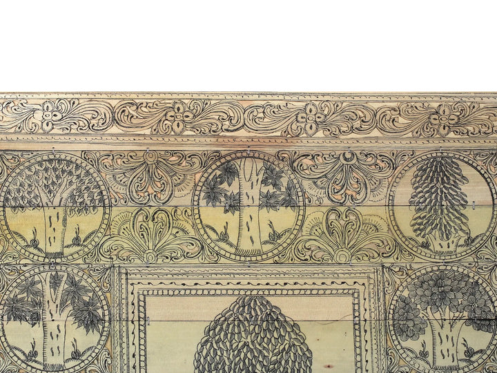 Tree Series 146 Pattachitra Painting on Cloth · view 3