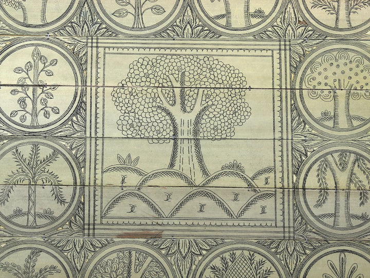 Tree Series 147 Pattachitra Painting on Cloth · view 2