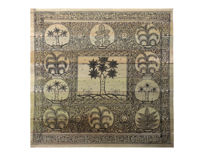 Tree Series 149 Pattachitra Painting on Cloth · view 1