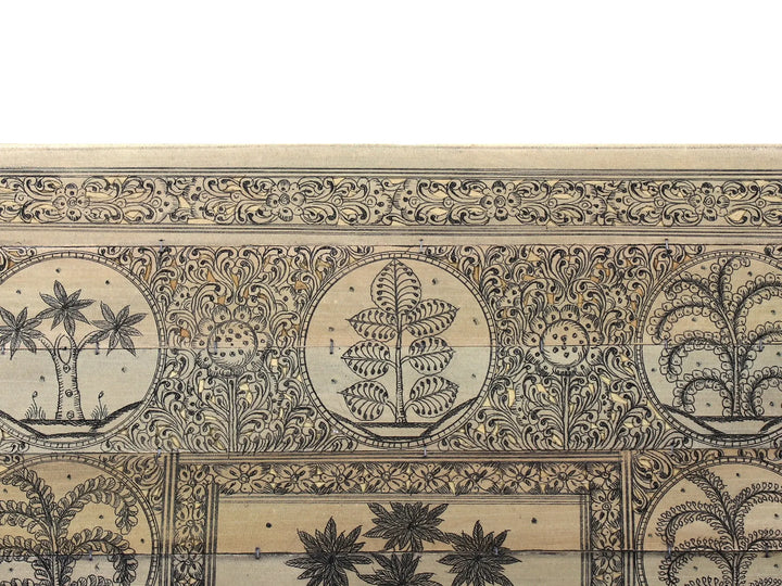 Tree Series 149 Pattachitra Painting on Cloth · view 3