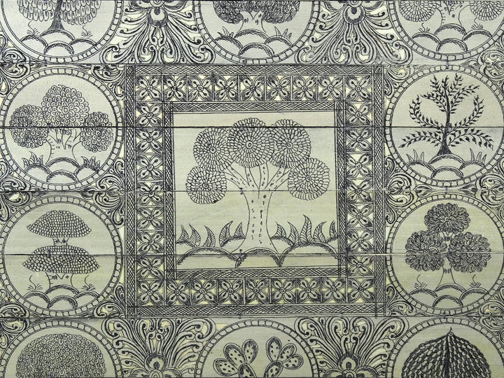 Tree Series 155 Pattachitra Painting on Cloth · view 2