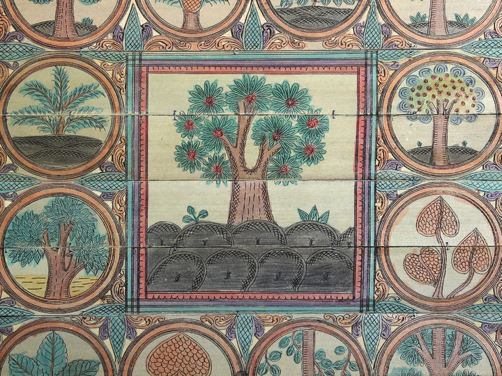 Tree Series 158 Pattachitra Painting on Cloth · view 2