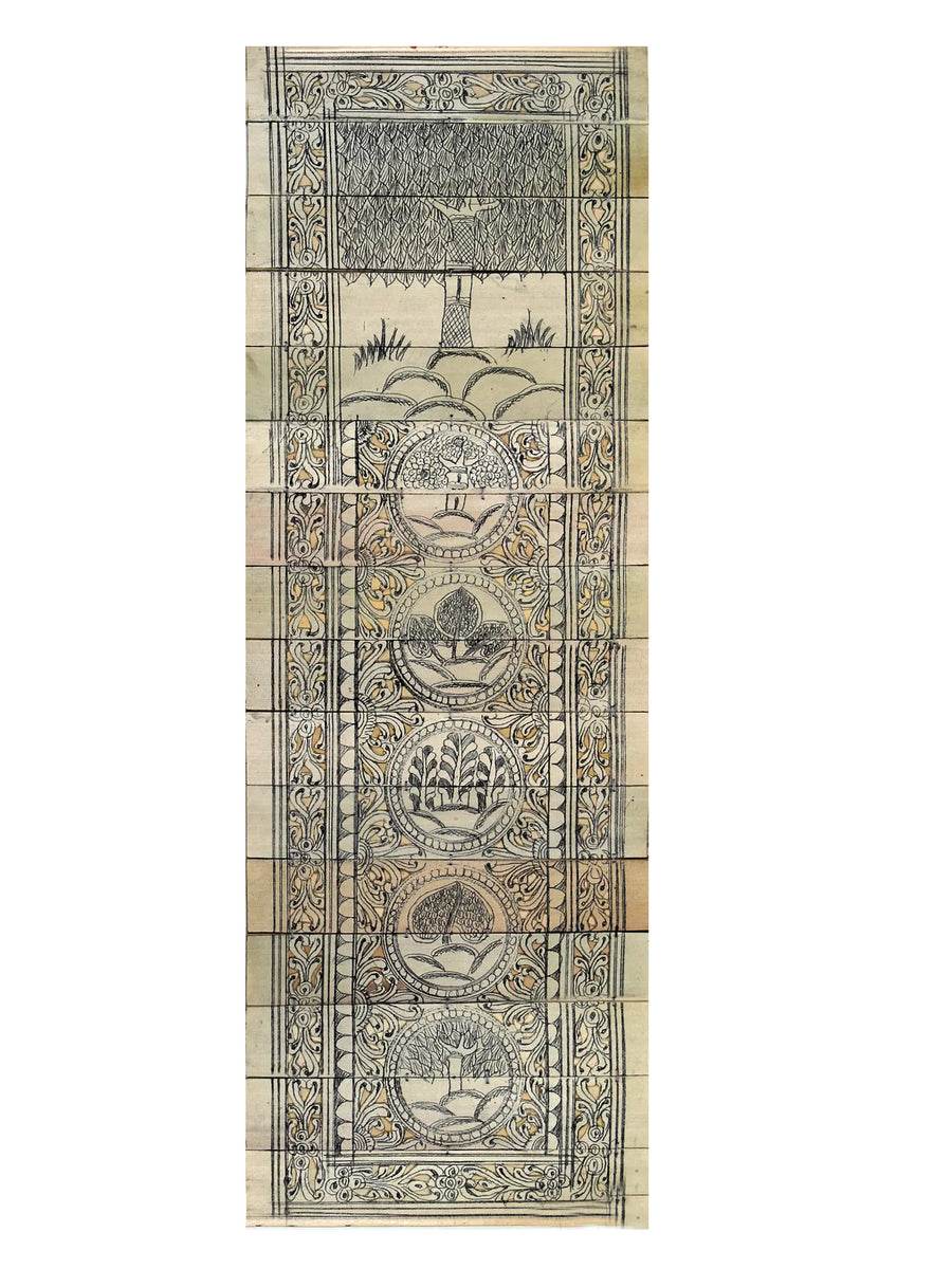 Tree Series 254 Pattachitra Painting on Cloth