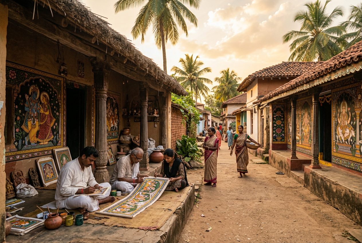 From Raghurajpur, with pride.