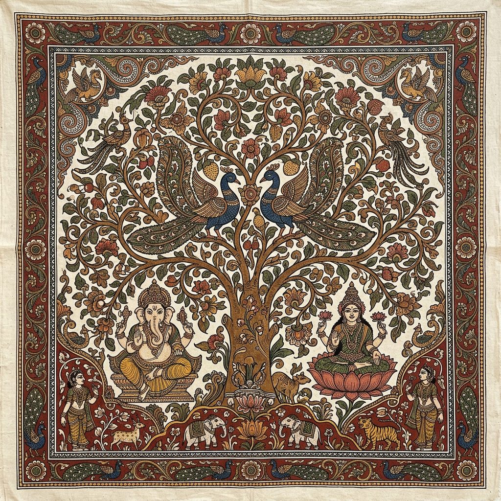 Kalamkari artwork