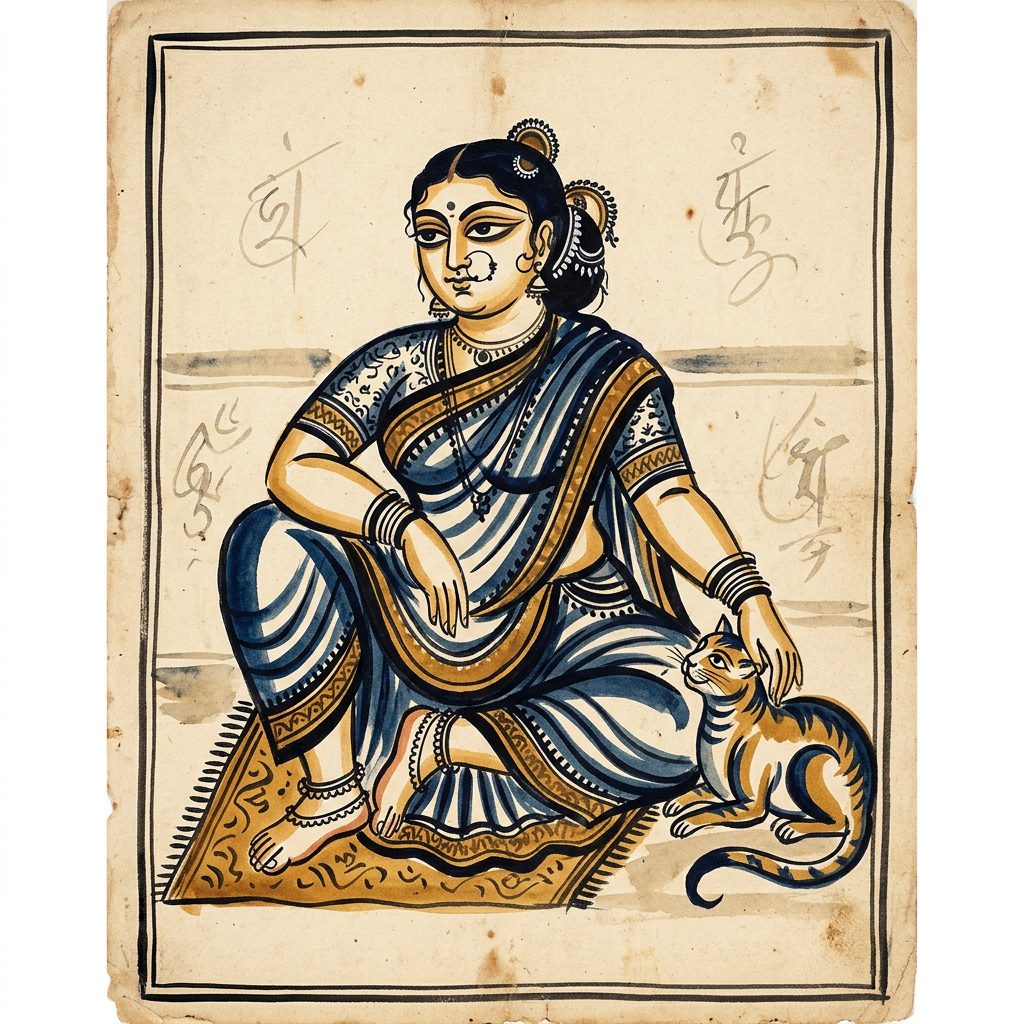 Kalighat artwork
